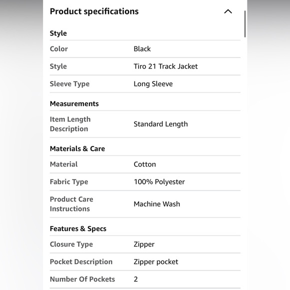 ADIDAS, track jacket!! - Picture 15 of 16